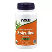 NOW Foods Spirulina 500 mg 100 tab