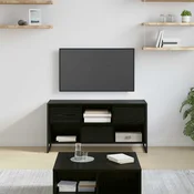 TV ormar Crni hrast 100 x 36 x 49,5 cm Konstruirano drvo