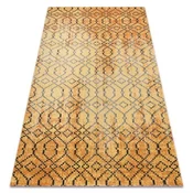 eoshop Moderna preproga MUNDO D5751 glamour zunanja oranžna/črna ( - Velikost: 120x170 cm)
