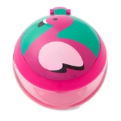 Skip Hop Šolja sa poklopcem za užinu Flamingo, 12m+