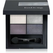 IsaDora Eye Shadow Quartet paleta sjenila za oci nijansa 12 Crystal Mauve 3,5 g