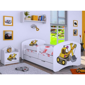 Happy Babies Krevet 190x90cm sa fiokom Bager