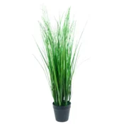 33 Umetna trava v loncu CV06318 dekorativna za sobo ali balkon 54 cm