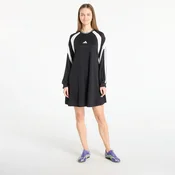 Obleka adidas House Of Tiro Dress Black/ Off White/ White XS