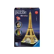 Ravensburger slagalica 3D, Eiffelov toranj nocu