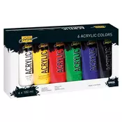 Kreul Solo Goya Komplet akrilnih barv 6 x 100 ml