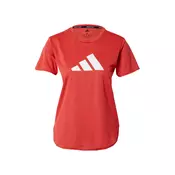 adidas BOS LOGO TEE, ženska majica za fitnes, crvena GQ9423