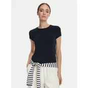 Guess Majica V6YI24 K4787 Mornarsko modra Slim Fit