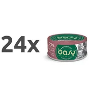 Oasy More Love Adult piščanec in jetrca v juhi, konzerva - 70 g 24 x 70 g
