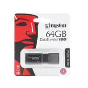 Kingston Data Traveler 100 G3 USB flash memorija 64GB 3.0 crna