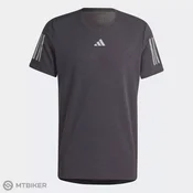 adidas majica Own The Run, črna melanž (XL)