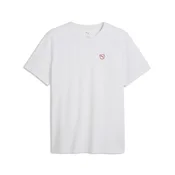 PUMA Essentials Elevated Tee Men, Puma, White Glow Heather, 4XL