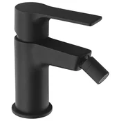 SAPHO PAX Mat Črna Bidet Pipa za Umivalnik, Okrogla Oblika, 3D Model, 6-letna Garancija