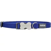 Red Dingo Najlonska ovratnica classic temno modra, modra S