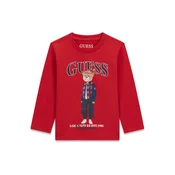 Guess Bluza N6BI04 K5854 Temno rdeča Regular Fit