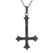 Ogrlica z obeskom Cross - LSF4 04