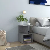 Nocni ormaric boja betona 35 x 35 x 55 cm od konstruiranog drva
