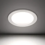 FSL Ugradna lampa LED, 6, 20 W, 6500 K, Srebrne boje