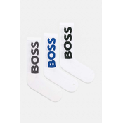 Nogavice BOSS 3-pack 3P QS Rib Logo CC