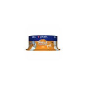 VERBATIM DVD-R MEDIJ 25KOS CAKE PRINTABLE