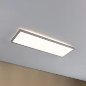 LED-plošča Paulmann Atria Shine v krom barvi, dolžina 56 cm, IP44 - Študija/pisarna - Sodobni - Plastika
