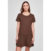 Womens dress Valance brown