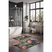 Lessentiel Maison Set prostirki za kupatilo CT-5330, 2 Komada, Ljubicasta