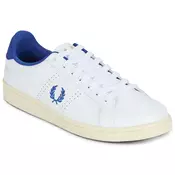 Fred Perry  B721 LEATHER  Bijela