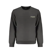 Wrangler Muški duks Fx24Msmlog_Ne3Faded, Crni