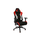 Gaming stol VARR Silverstone črn/rdeč