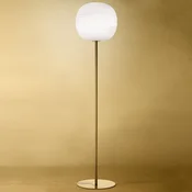Foscarini Gem terra talna svetilka, zlata - Dnevna soba/jedilnica - Dizajn - bela satenirana, zlata - Steklo