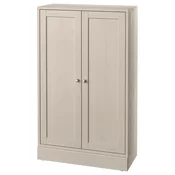 HAVSTA Element s postoljem, sivo-bež, 81x37x134 cm