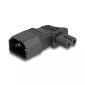 Delock Napajalnik IEC 60320 - C14 na C7, vtič/vtičnica, 2,5 A, 90°, pravokotni