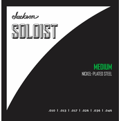 Jackson Soloist Strings Medium 10-46