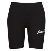 Puma Kratke hlače & Bermuda ESS+ BLOSSOM 7 SCRIPT SHORT TIGHTS Črna