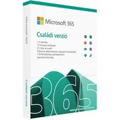 MICROSOFT 365 Family Madarska Eurozona Pretplata 1 god. Bez medija FY25H2 Kutijsko EP2-32372