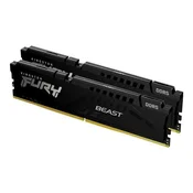 KINGSTON 32GB 5600MT/s DDR5 CL36 DIMM komplet 2 kosov FURY Beast Black