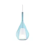 VISEČA SVETILKA KALIQUE SP1-3 D18 MODRA E27 1x42W IP20 ID360089