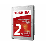 TOSHIBA 2TB 3.5 SATA III 64MB 7.200rpm HDWD320UZSVA P300 series