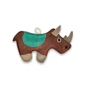 PafDog Rhino Rudy usnje in juta rjava 19cm