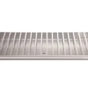 ich-zapfe Tropna pločevina nerjavno jeklo 600x250x20 mm za bare in pivovarne, (5000216675)