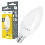 Rebel LED žarnica v obliki sveče 7W E14 4000K Rebel