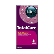 Blink TotalCare, raztopina za čiščenje, 2x15 ml