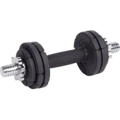 Energetics PREMIUM 15KG CAST IRON SET (30MM) S, set palic za uteži, črna 427166