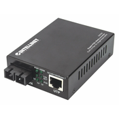 Intellinet 508209 mrežni medijski pretvarac 1000 Mbit/s 1310 nm Jednomodni Crno