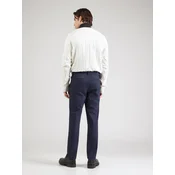 Calvin Klein Chino hlače LV04LD613G Mornarsko modra Slim Fit