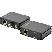 Digitus Professional LAN (10/100/1000 MBit/s) Razširitvena naprava (podaljšek) preko koaksialnega kabla, preko kabelskega omrežja RJ45 500 m Digitus