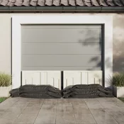 Greatstore Vreče za pesek 50 kosov temno zelene 103x25 cm HDPE