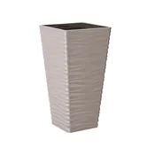 eoshop Pokrov za cvetlični lonec SAHARA SLIM plastika mat 39x39x75cm