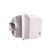 PCE Vgradna vtičnica 16A 5P 400V bela IP44 DESIGN 885-6v
